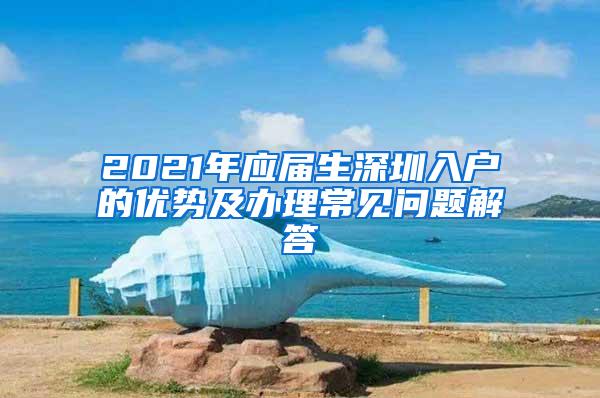 2021年应届生深圳入户的优势及办理常见问题解答