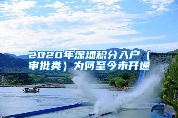 2020年深圳积分入户（审批类）为何至今未开通