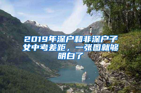 2019年深户和非深户子女中考差距，一张图就够明白了