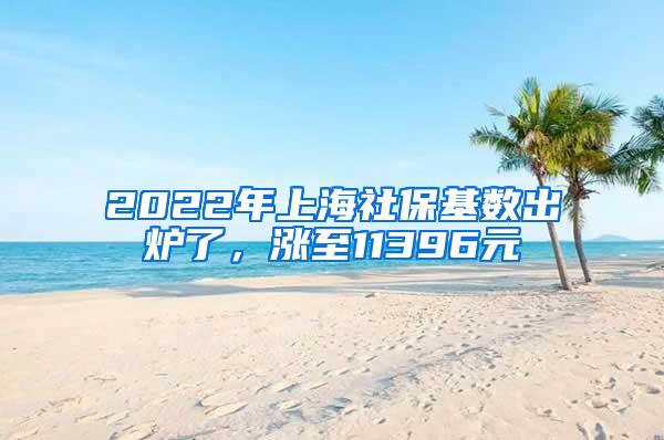 2022年上海社保基数出炉了，涨至11396元