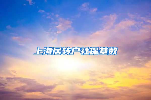 上海居转户社保基数